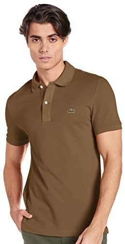 Lacoste Men's Ph4012 Polo Shirt, Beige (Dark Kraft F4z), S