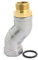 Nuzamas 1,9 cm Kraftstoff-Transferschlauch, Drehgelenk-Adapter, 45 Grad, 360 Grad drehbar, knickfreier Adapter, Öl, Wasserpumpen-Zubehör