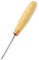 BeaverCraft Sgorbia per intaglio del legno V K12/02 Scalpello a mano per lavorazione del legno Coltello compatto per intaglio per principianti e professionisti