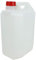 Linxor - Bidon en plastique (PEHD) pour usage alimentaire avec bouchon - 10L