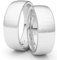 Kolibri Rings Partnerringe Silber 925 Paarpreis Massiv 7 mm Breite Nickelfrei Freundschaftsringe Trauringe Eheringe 100% Made in Germany- Inkl. Gratis Etui + Gravur (Längsmatt)