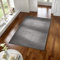 Taracarpet Teppich Kurzflor modern für Wohnzimmer Schlafzimmer und das Kinderzimmer super weich und Öko Tex Zertifiziert dunkelgrau 120x170 cm
