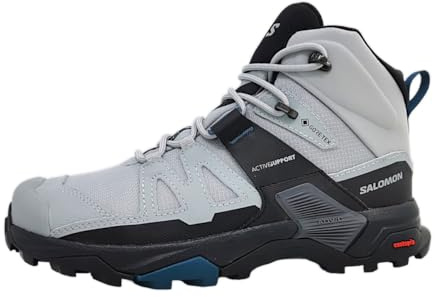 Salomon Damen X Ultra 4 Sneaker, Steinbruch/Schwarz/Legionblau, 40 EU