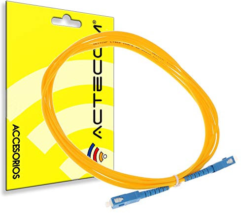 actecom Cable Óptico Audio 2,5m Amarillo cable Fibra Óptica Digital Toslink Macho para DVD PS4 PS3 Xbox Wii HD TV BLU Ray Barras de sonido