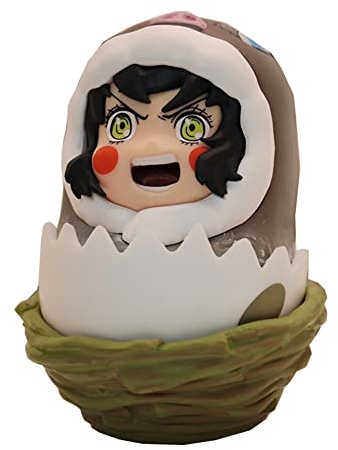 Anime Roly Poly Tumbler Figure Doll Wobbling Toy Anime Figura Tumbler Divertente Giocattolo, 8,5cm Giocattolo fatto a mano da collezione per la decorazione desktop Ragazzi Ragazze Regali di compleanno