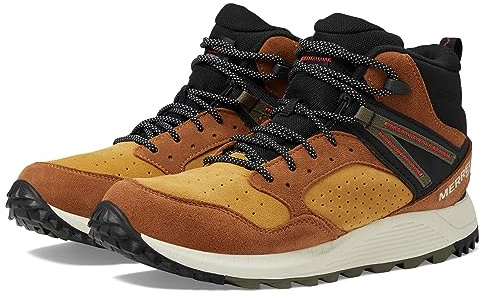 Merrell Men's Wildwood Mid Leather Waterproof, Spice, 10