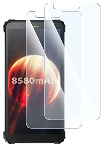 KARYLAX - Flexible Glass Screen Protector, 9H Hardness, Anti-Scratch, Protective Film Compatible with Smartphone Hammer Construction (Pack of 2)