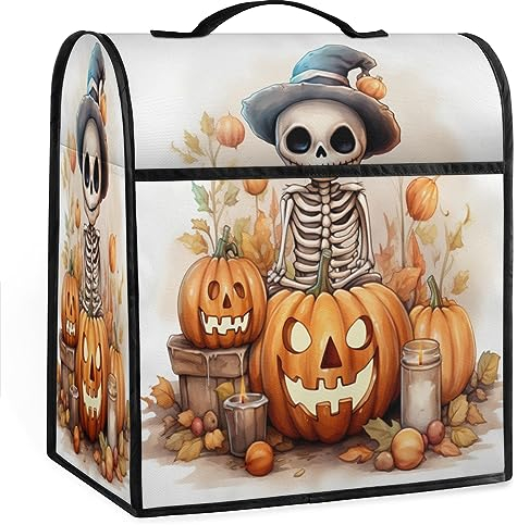 Housse de mixeur sur socle, décoration d'intérieur en polyester anti-poussière avec poches pour mixeur sur socle, compatible avec mixeur sur socle de 6 à 8 litres