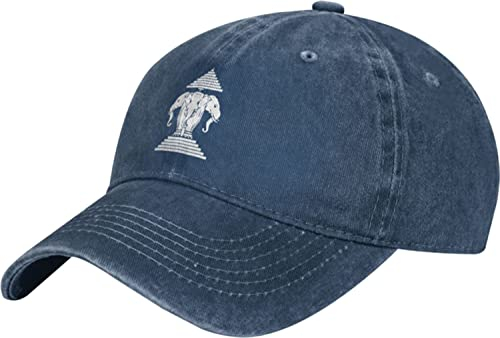 501 Baseball Cap Dreiköpfiger Elefant Aus Laos Baseballmütze Mode Baseballkappe Klassisch Golf Caps Für Außenbereich Outdoor Running