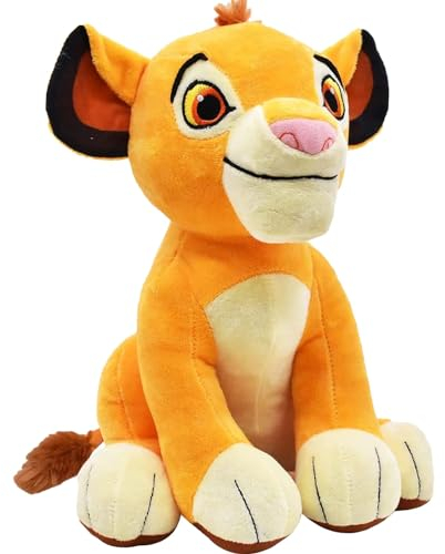 PYTRARTY Lion King Plüschtier,28cm König der Löwen Puppe Spielzeug,König der löwen Kuscheltier,Cute Plüschfigur König der Löwen,Plüschpuppen für Kinder