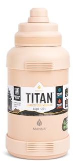Manna Titan Stainless Steel Vacuum Insulated Jug - 2.3L - Sand