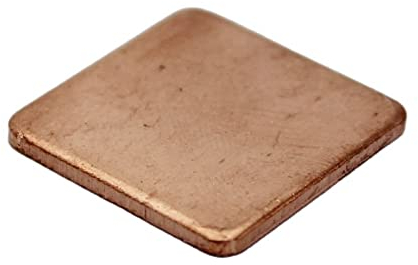 KXJSYL Tool Reines Kupferblech Platte Shim Kühlkörper Wärmeleitpad GPU CPU Laptop 0,1 mm 0,3 mm 0,4 mm 0,5 mm 0,6 mm 0,8 mm 1 mm 1,2 mm 1,5 mm 2 mm 1Stk (Size : 0.8x20x20mm 2pcs)