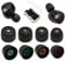 Memory Foam Ear Tips for Sony WF-1000XM5 Filter Screen Earbuds Tips for WF-1000XM5 WF-1000XM4 fit Charging Case, 4 Pairs Black