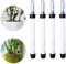 Set di 4 Misuratori di Umidità del Suolo - Indicatore di Livello dell'Acqua per Piante - Tester di Irrigazione per Piante da Interno ed Esterno