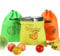 Kalastussaari 3Pcs Banana Bag with Drawstring, 14x11in Reusable Vegetable Fruit Storage Containers for Fridge with Foil Lining, Safe Fridge Fruit Fresh for Bananas Vegetables Tomatoes