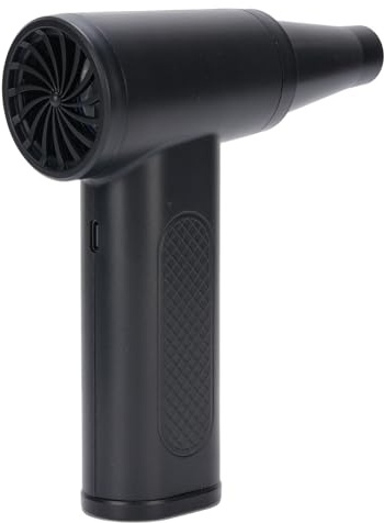 Zerodis Ventilateur Compact Nourri de Ventilateur sans Fil Alimentaire pour Nettoyer Les Cheveux avec 2 Pinceaux, Erreur d'air sans Fil