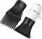 FOYTOKI Ugello Concentratore per Asciugacapelli 2 Pezzi in Accessorio per Styling Resistente al Facile Applicazione per Asciugacapelli Lisci e