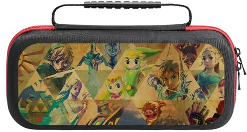 Custodia Rigida Dock Nintendo Switch 2The Legend of Zelda, Cover Protettiva Super Mario, Zaino PlayvitalOne Size