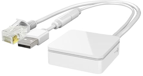 Riven VAP11N-300 Répéteur WiFi Bridge AP 2,4 GHz Mini sans fil avec port LAN Blanc 300 Mbps