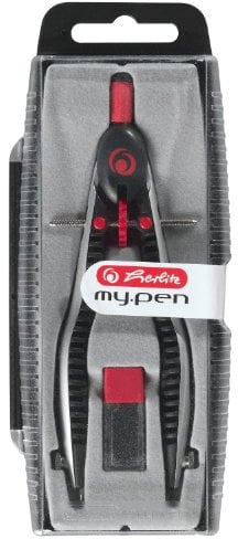 Herlitz Zirkel 11122322 my.pen schw/rot