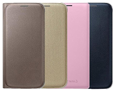Samsung Flip Wallet Schutzhülle (geeignet für Galaxy S7 edge) gold