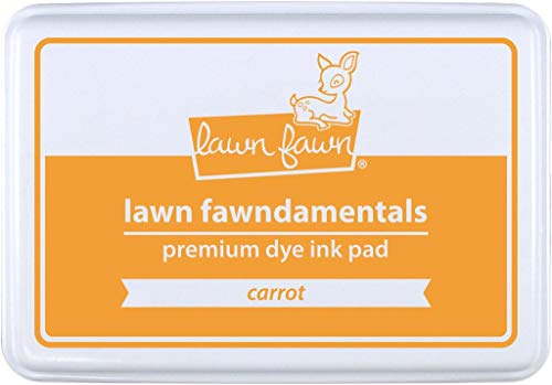 Lawn Fawn, Lawn fawndamentals, Premium dye Ink pad, 55x85mm, Carrot
