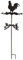 Esschert Design Wetterhahn aus Metall, 45,0 x 40,0 x 134,3 cm