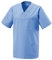 EXNER Medizinischer Schlupf-Kasack, OP-Kasack, Unisex, für Krankenpflege, Altenpflege, Farbe Light Blue, Größe 5XL