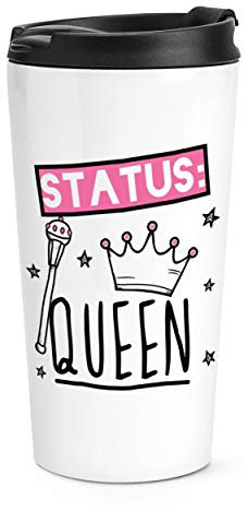 Status Queen Travel Mug Cup