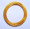 celloexpress Aluminium Craft Wire - 2mm x 5m (Diameter x Length) - Aluminium Wire 12 Guage (Golden Rod)