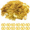 DIWULI Confetti Tavola Numero Oro 60 - Compleanno