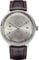 Junkers Bauhaus 41mm Analog Automatik Herrenuhr Gangreserve Lederarmband Silber 9.11.01.03