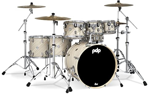 PDP Concept Maple Shell Pack - 7-piece - Twisted Ivory