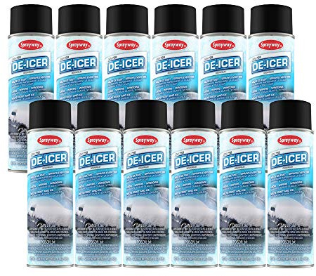 Sprayway SW758-12PK Industrial De-Icer, 16 oz, Pack of 12