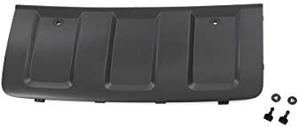 Audi 4L0807819HV7W Verschlussdeckel mitte Anhängekupplung Abdeckung schwarz, nur für Facelift Modelljahr 2010-2015, nicht für S-Line