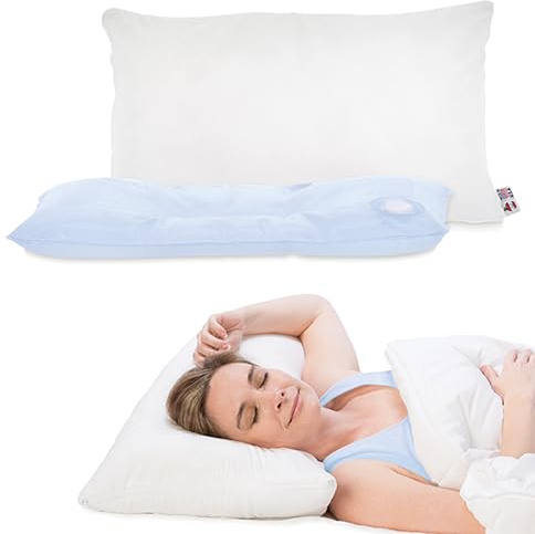 Tri-Core Water Cervical Pillow for Neck Pain Relief, Adjustable Support