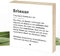 Wunderpixel® Holzbild Definition Hebamme - 15x15x2cm zum Hinstellen/Aufhängen, echter Fotodruck mit Spruch auf Holz - schwarz-weißes Wand-Bild Aufsteller Zuhause Büro zur Dekoration Geschenk-Idee
