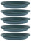 Angoily 5 Stücke Blumentopf Untersetzer Pflanzenuntersetzer Pflanztopf Unterteller Pflanzkübel Untersetzer Pflanzen Untertopf Untertasse für Innen Außen Wohnzimmer Gartendeko 12cm