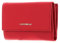 Coccinelle Metallic Soft Wallet Grainy Leather Ruby