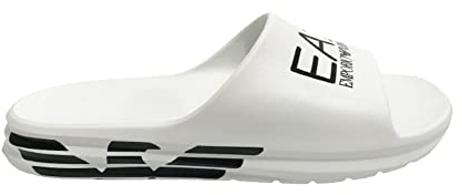 Emporio Armani Slipper Uomo EA7 White/Black US23EA16 XBP008 41