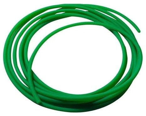 GatherTOOL 1/2/5/10 Meter PU-Polyurethan-Antriebsriemen, runder Riemen Ø 1,5 mm – 18 mm, grüne raue Oberfläche for Förderband-Textilmaschinen (Size : 10 Meter, Color : 2mm)