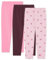 Bramble & Bear Unisex Baby (3er-pack) Weiche Für Und Kleinkinder Leggings, Verschiedenes Rosa, 12-18 Monate EU