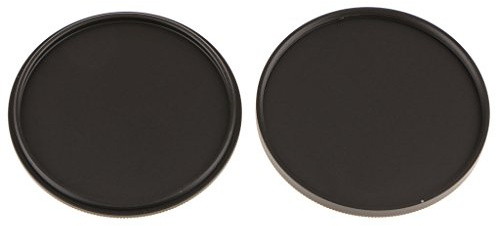 Metall UV CPL ND IR Filter Fall Schutz Box Objektiv Abdeckung Stapel Lagerung Cap 55mm