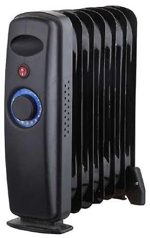 Marco Paul 9 Fin 2kW Portable Oil Filled Radiator Heater Powerful Energy Efficient Electric Heater with Adjustable Thermostat & Heat Protection CE Approved Quiet Heating for Home, Office or Bedroom