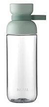 Mepal - Botella de agua Vita - 2 aberturas para beber más cómodamente - Botella rellenable - Botella deportiva - 500 ml - Nordic sage