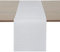 Myir JUN Tischläufer, Tischläufer Modern Tischläufer Abwaschbar Tischläufer Outdoor Wärmeisoliertes PVC für Häuser Restaurants Hotels 30 x 140 cm (Weißer Rauch)