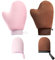 JCUGSBS 4 Stück Selbstbräunender Handschuh Applikator Set Mini Selbstbräuner Back Lotion für Rücken Selbstapplikator Funktioniert mit Selbstbräunenden Handschuhen Beim Auftragen von Bräunungslotion