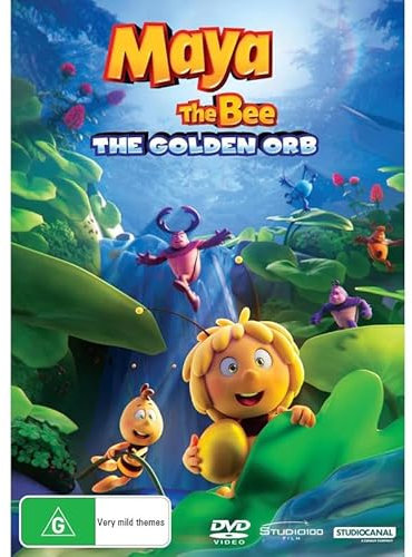 Poster Biene Maja die goldene Kugel, A4, Wandkunst, Heimdekoration, Filmposter, Leinwand, Film, Kino, Retro, Vintage, Kult, klassisch, Nostargic, Saga, moderner Nachdruck, wir drucken jedes Poster