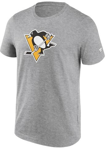 NHL Pittsburgh Penguins T-Shirt Primary Logo Graphic grau L