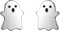 Niedliche Geister Ohrringe für Damen 925 Sterling Silber Halloween Boo Geister Ohrstecker Halloween Party Schmuck Horror Ohrringe Geschenke für Frauen